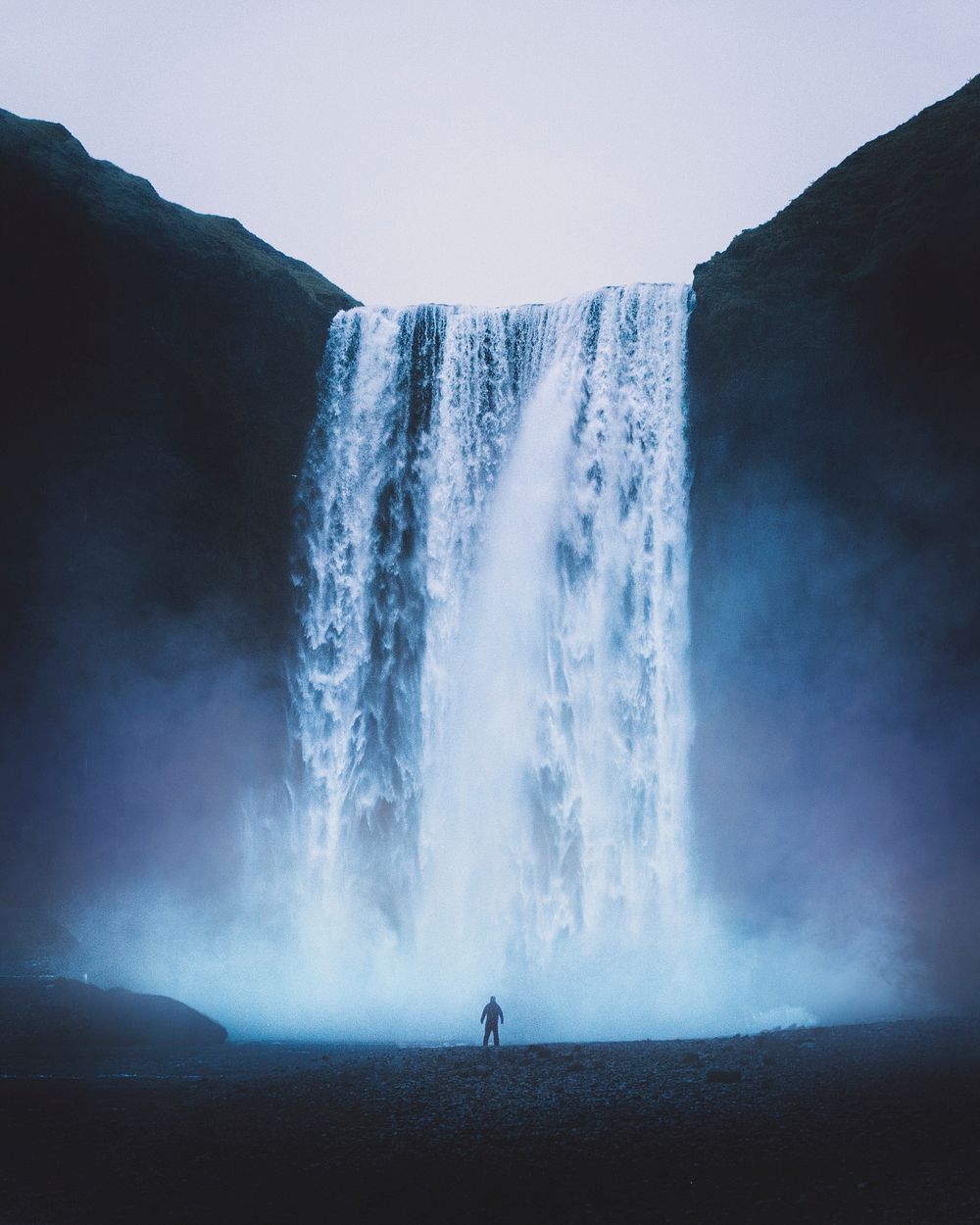 Skógafoss waterfall on Skoga River in the South of Iceland