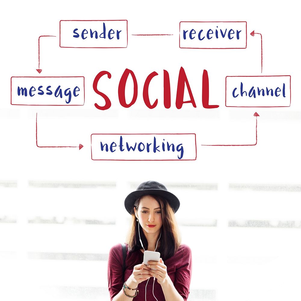 Social Networking Connection Concept