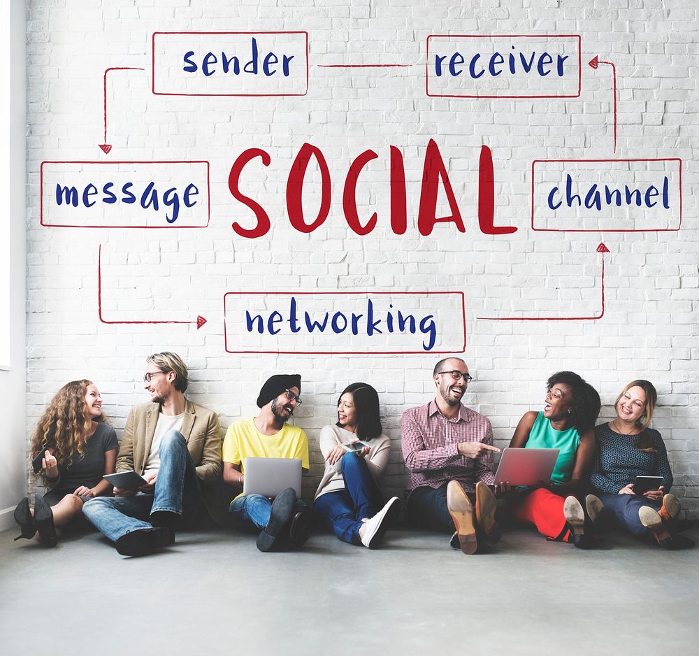 Social Networking Connection Concept