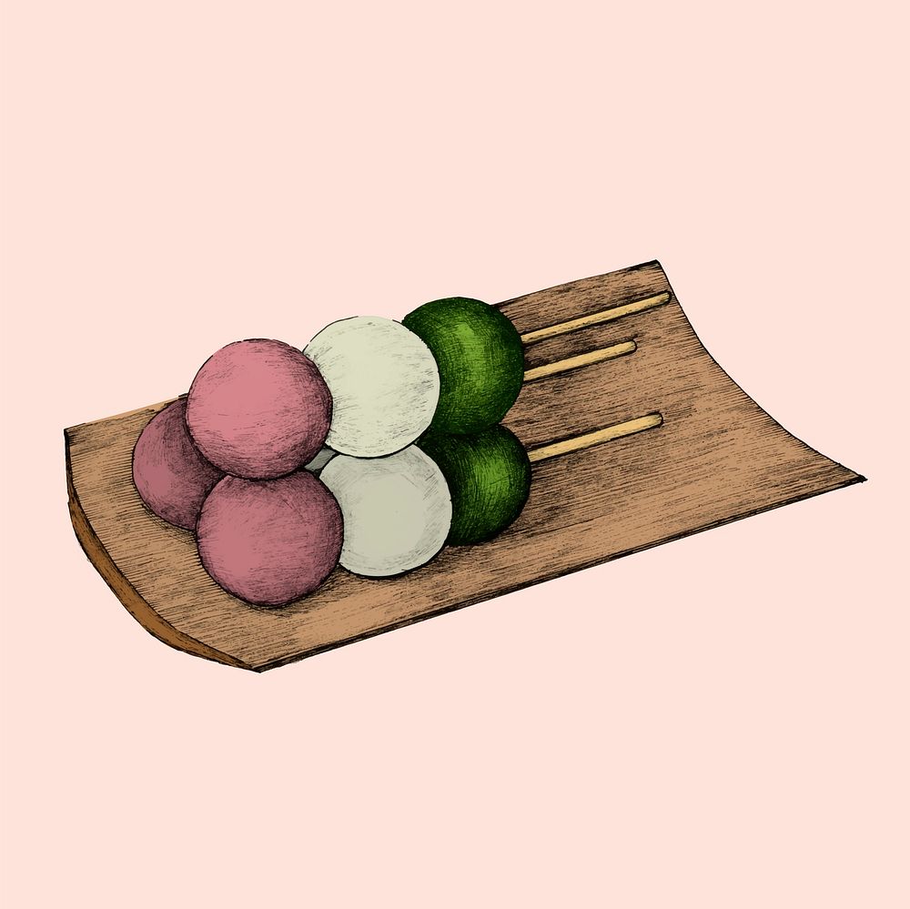 Illustration of Japanese Cuisine