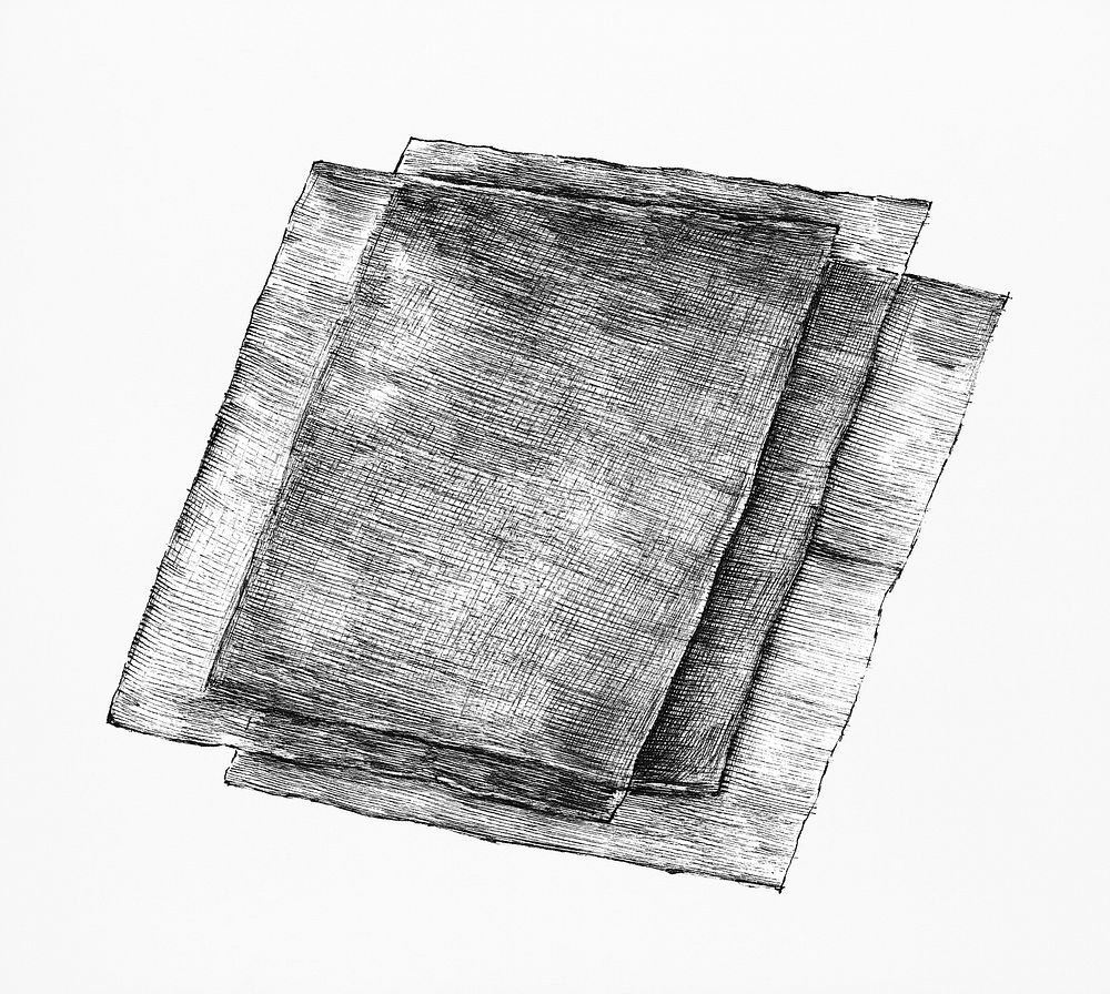 Hand drawn nori seaweed sheets