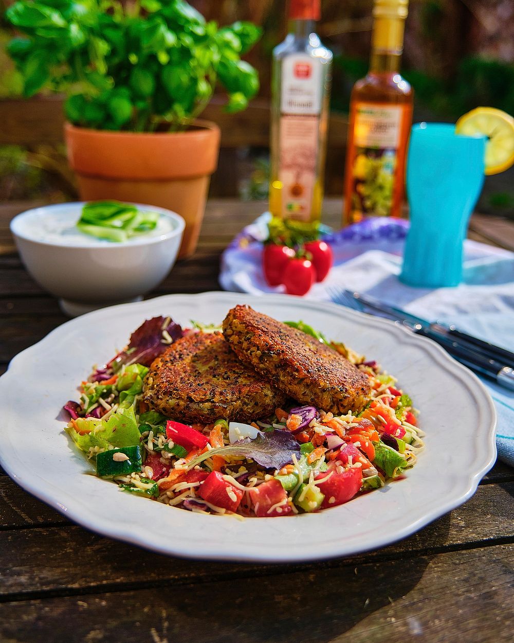 Foods on table image, free public domain CC0 photo.