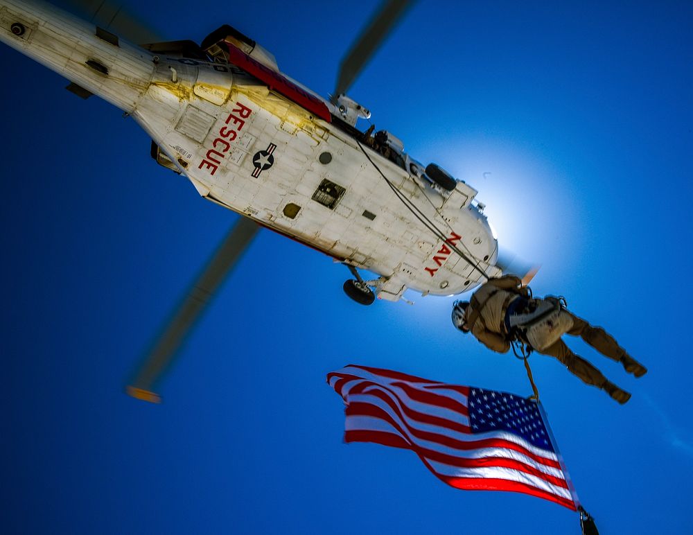 Longhorns of Helicopter Search and Rescue Squadron Conduct Last Final Flight, Apr. 9, 2021.