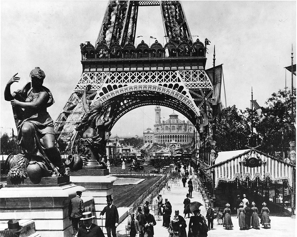 100 years of service of foreign sales promotion of U.S. farm products was promoted at the Paris Exposition in 1889.