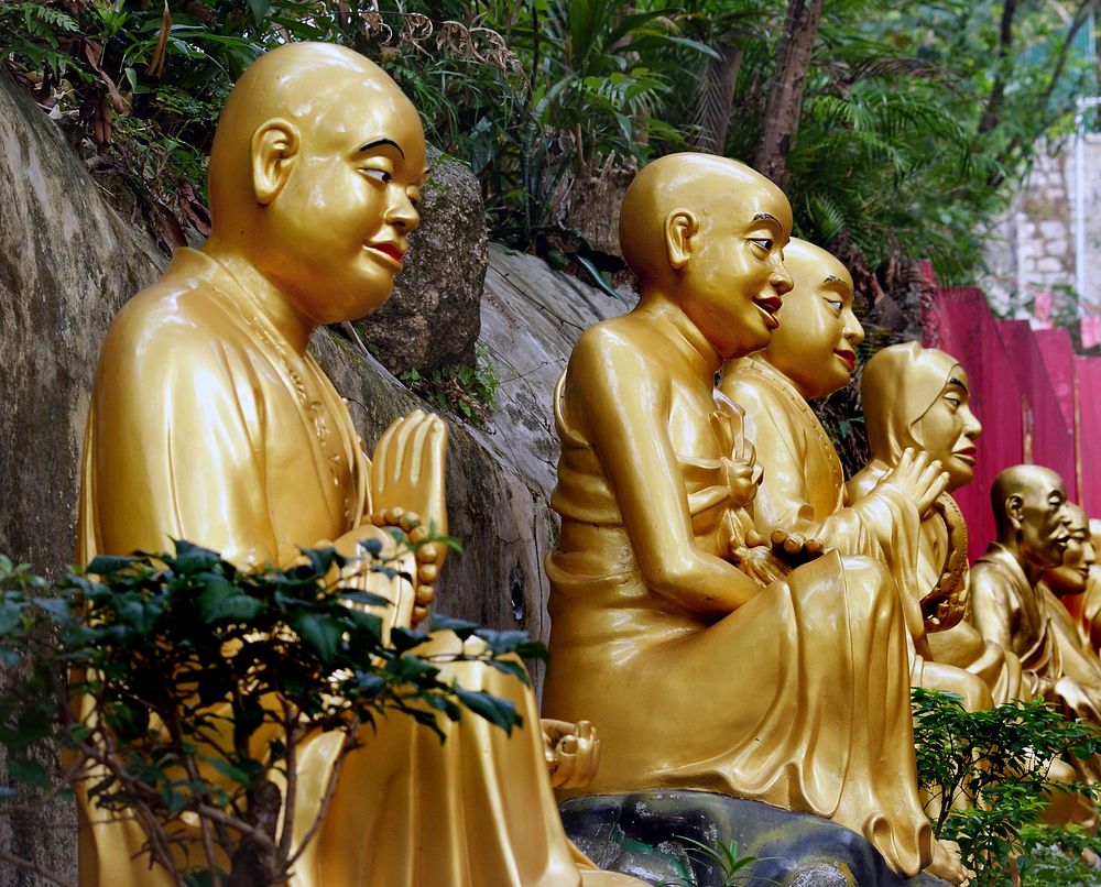 Temple of 10.000 Buddhas HK.