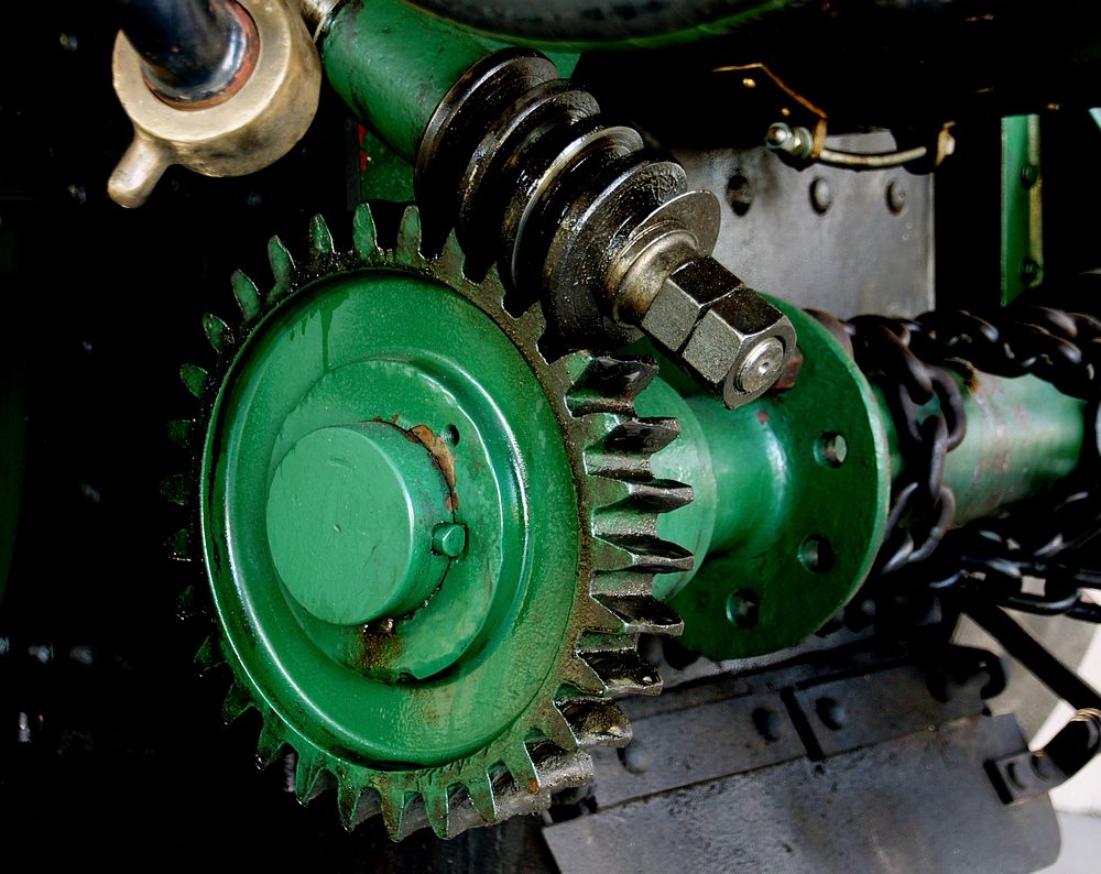 Gears and drive. Original public domain image from Flickr