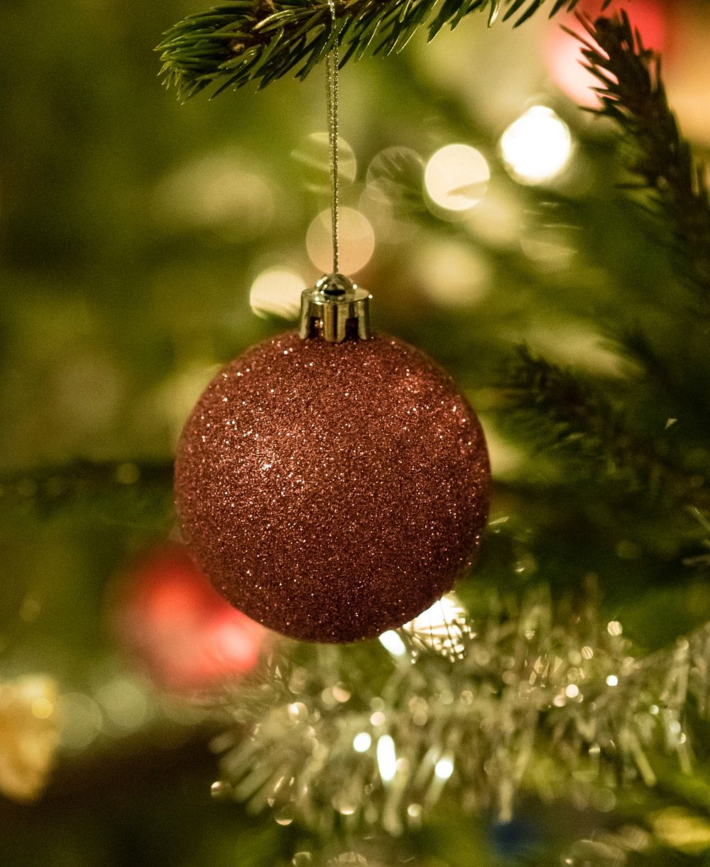 One Ball of Yule. Original public domain image from Flickr