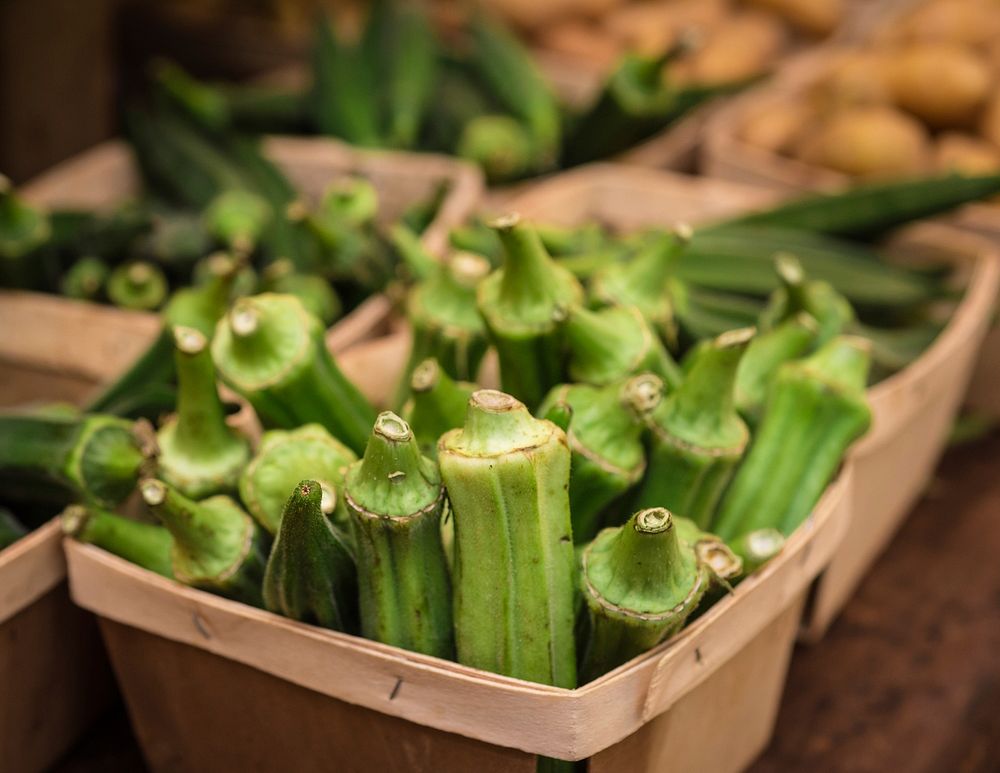 Organic okra from Tuscarora Organic Growers (TOG) was delivered to Each Peach Market in the Washington, D.C., on Tuesday Aug…