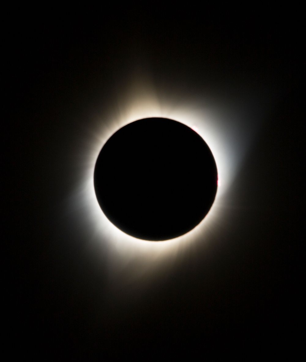 Total Eclipse of the Sun. Original public domain image from Flickr