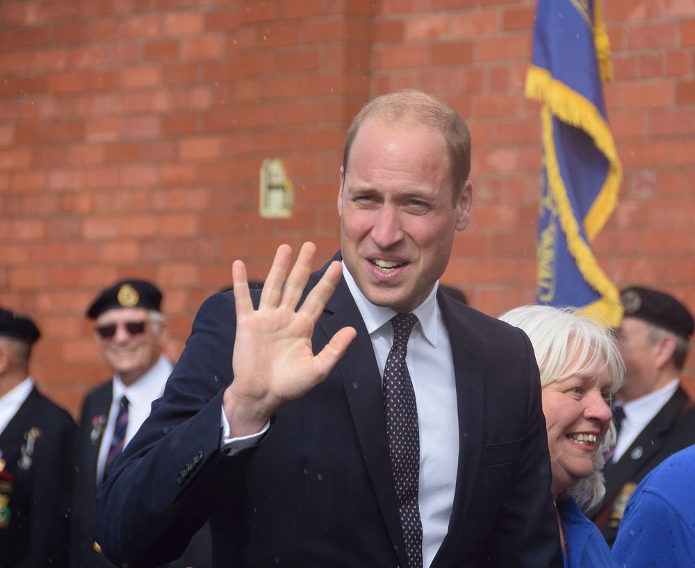 Prince William visiting Wallasey, UK - 14 September 2017