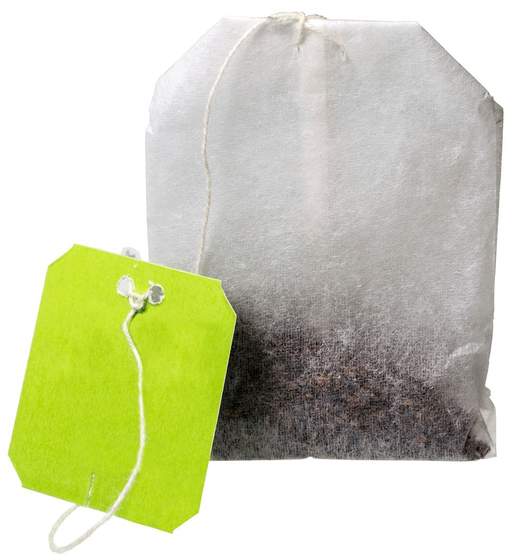 Paper teabag, herbal drink. Free public domain CC0 photo