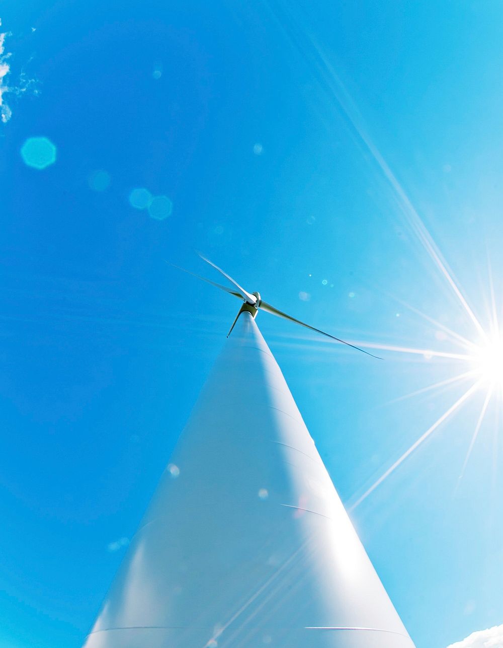 Free wind turbine image, public domain renewable energy CC0 photo.