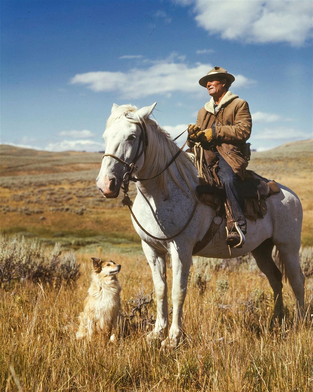 Farmer on horseback, Location unknown, May 11, 2016.