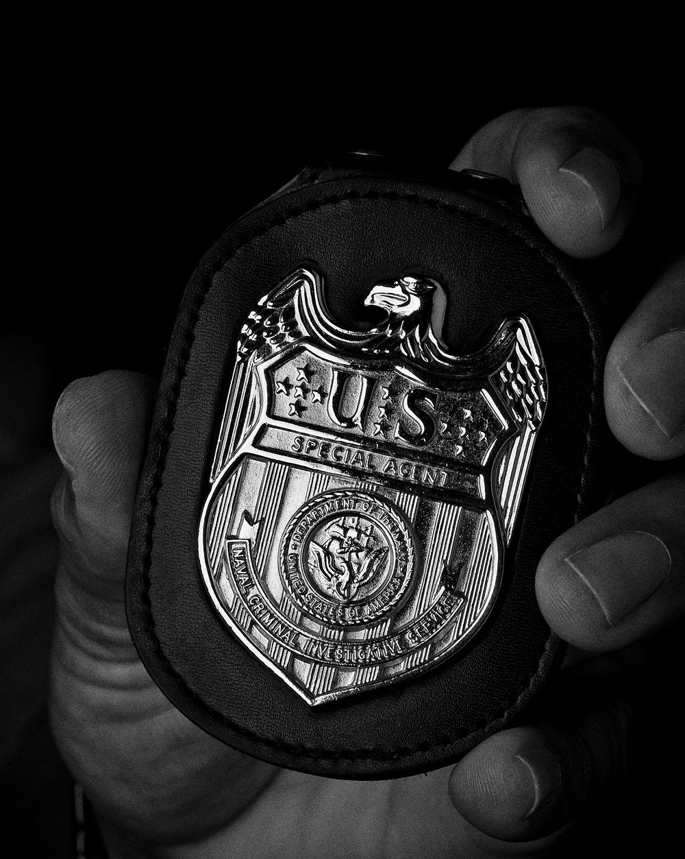 Police special agent badge. Free public domain CC0 photo.
