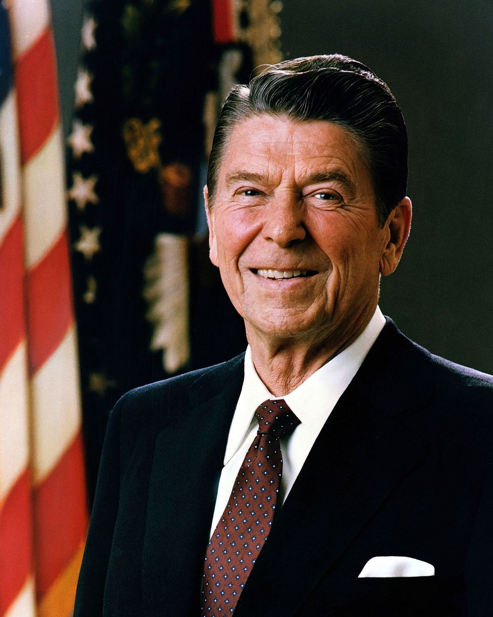 Former President Ronald Regan, official portrait 1981