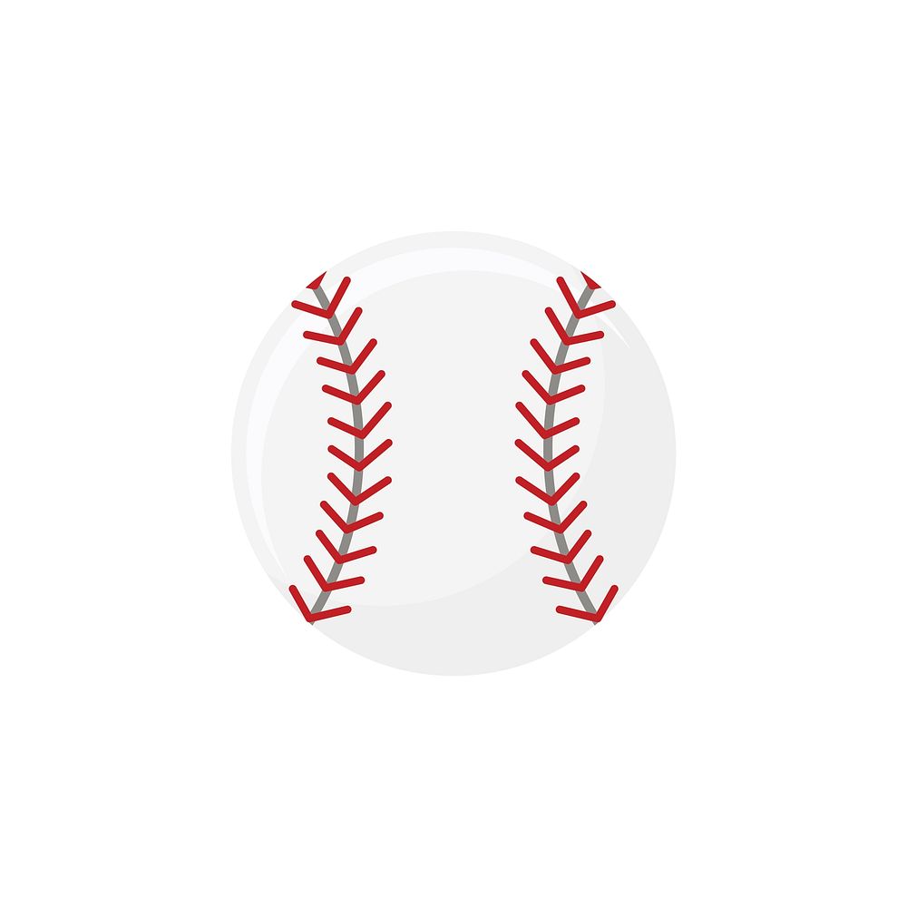Illustration of a baseball