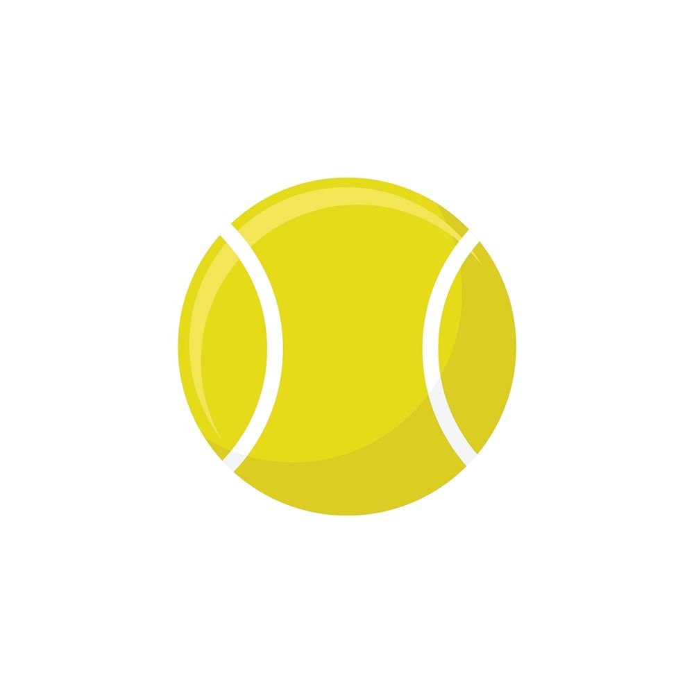 Illustration of a tennisball