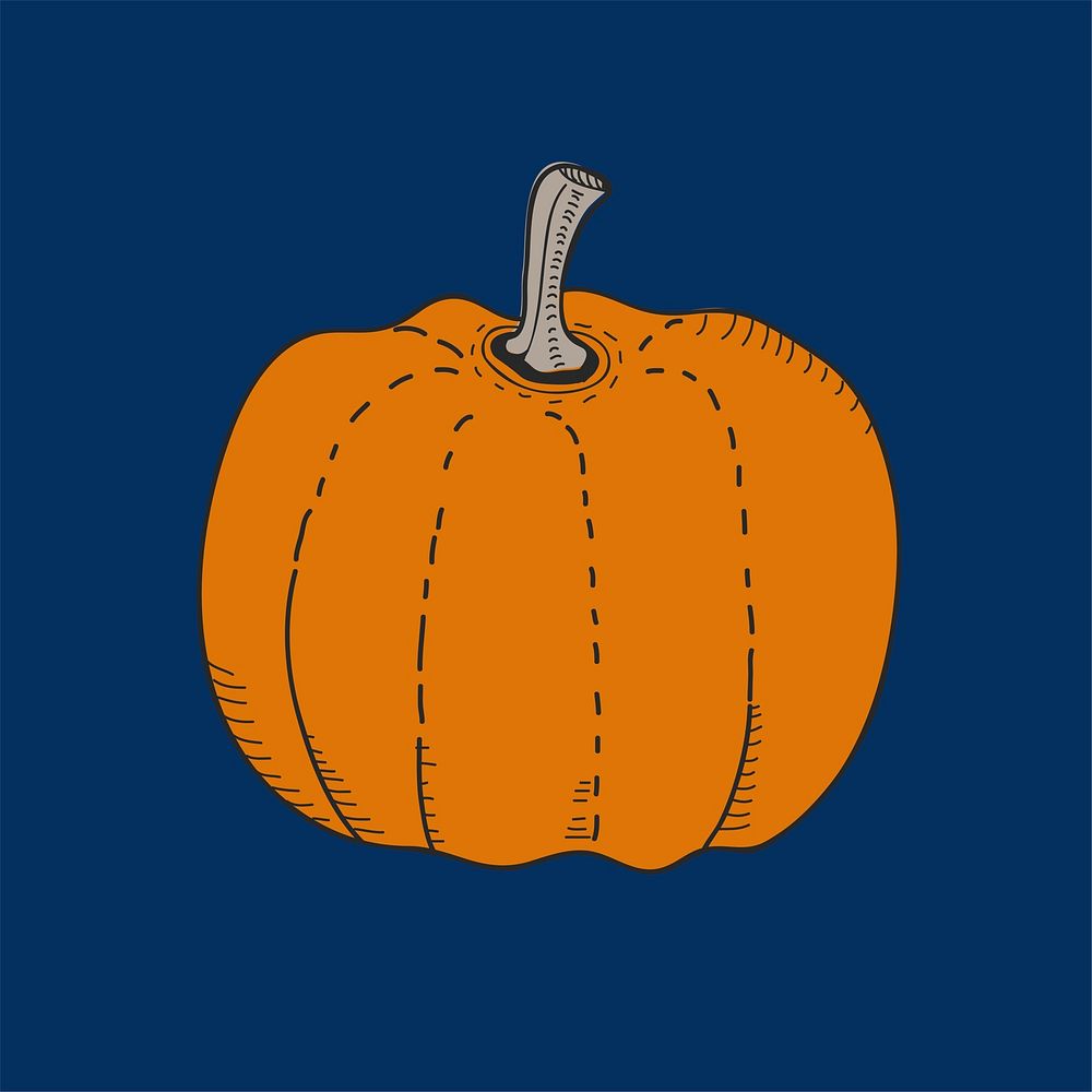 Vector of a pumpkin
