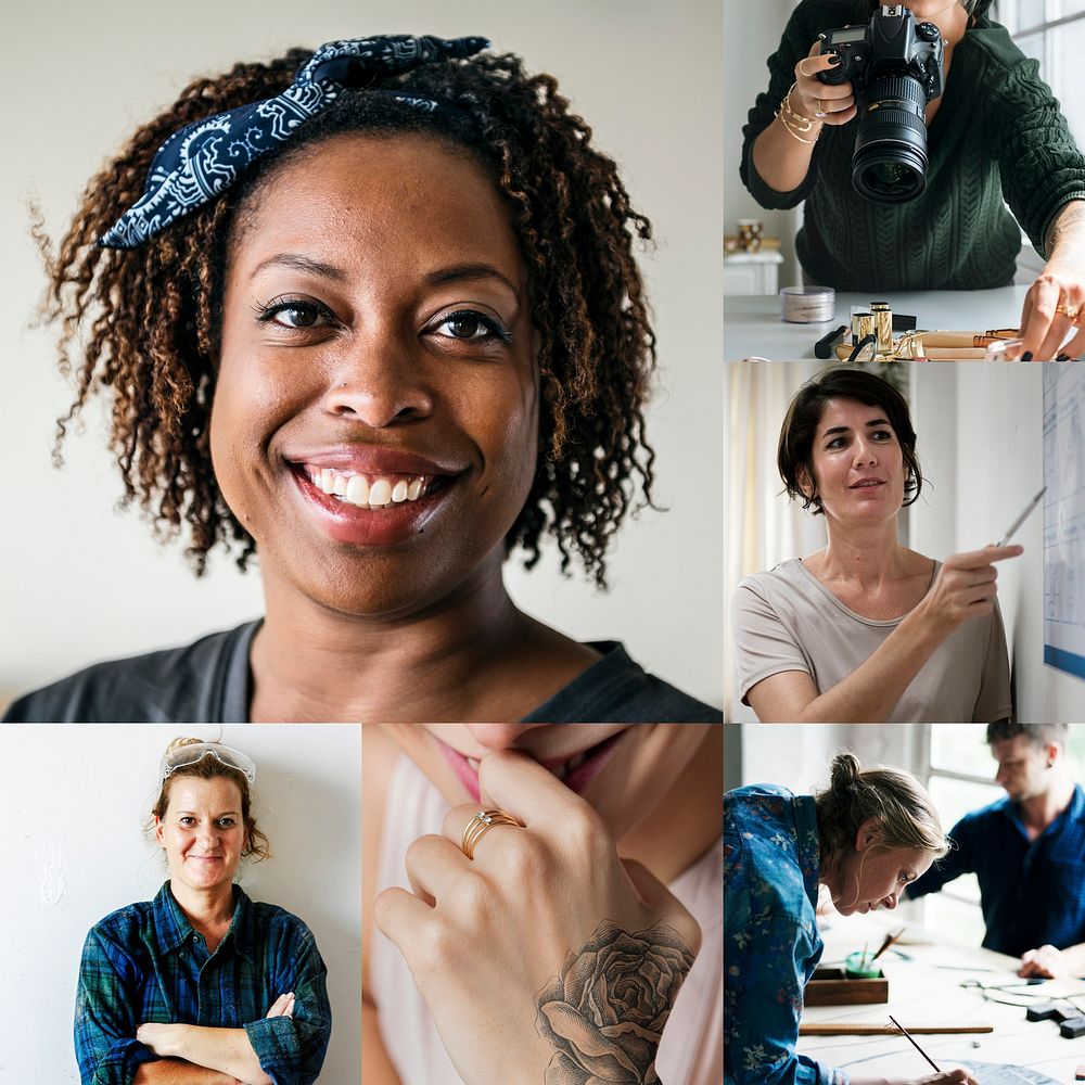 Women at work photos compilation