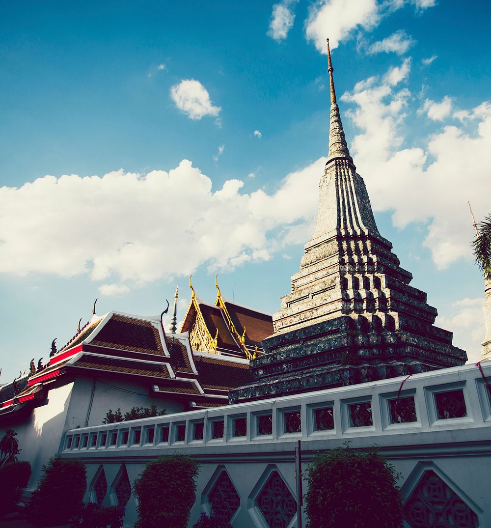 Wat phra kaew in Bangkok Thailand