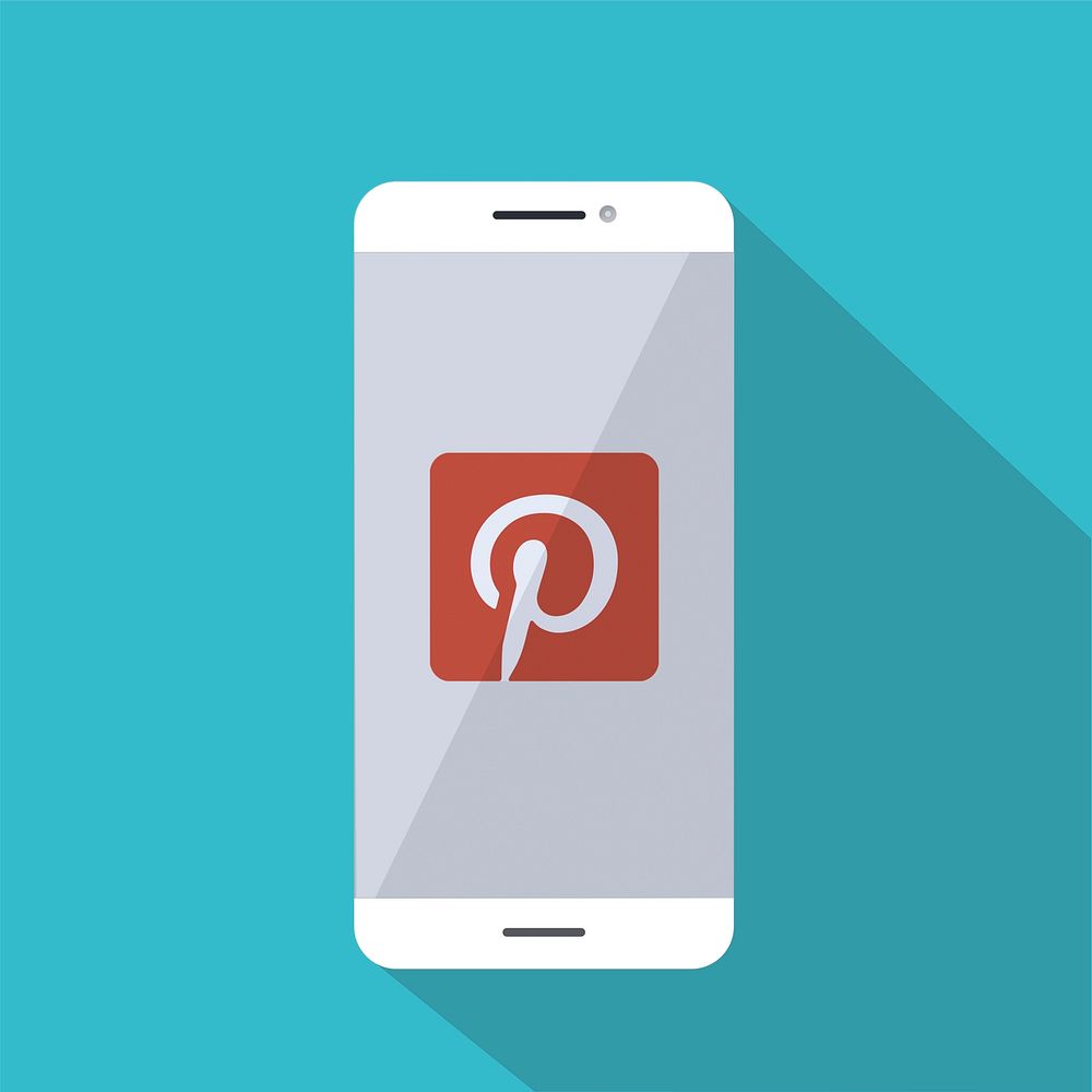 Pinterest application on a mobile | Free Photo - rawpixel
