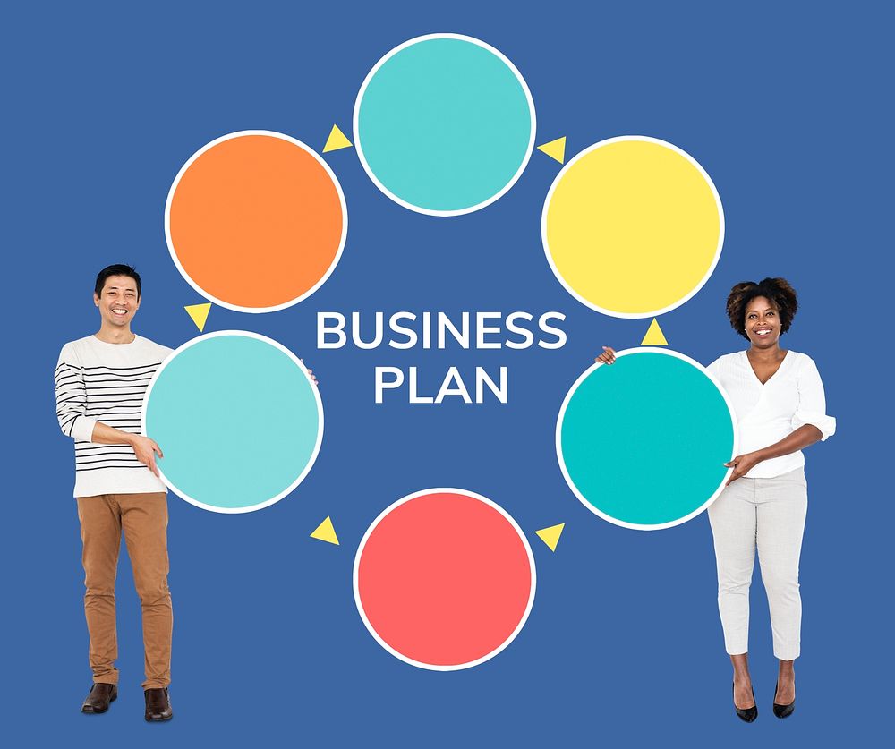 Partners with a business plan