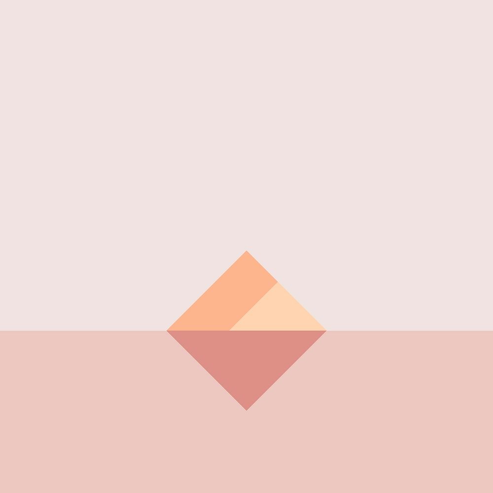 Pastel rhombus background in geometric style