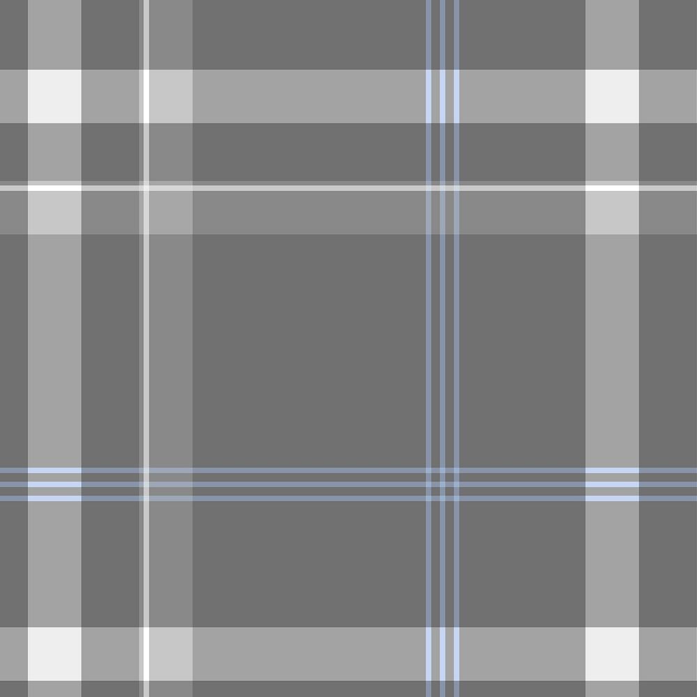 Tartan traditional checkered background, gray pattern design psd