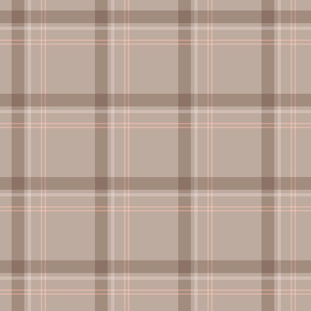 Tartan plaid background, brown pattern design