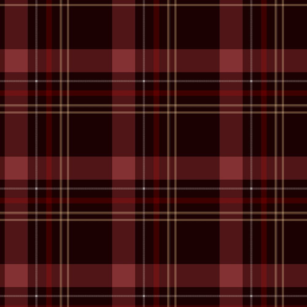 Seamless plaid background, red checkered pattern design psd