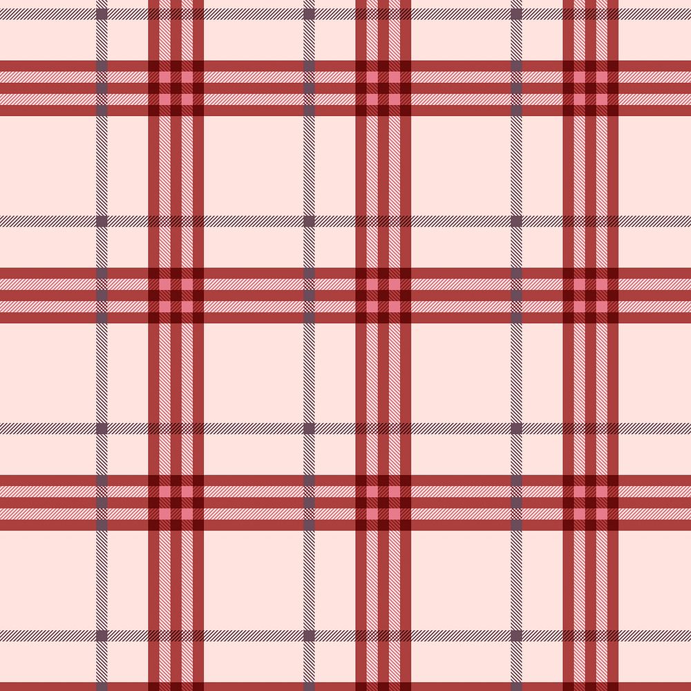 Plaid pattern background, red tartan, traditional design