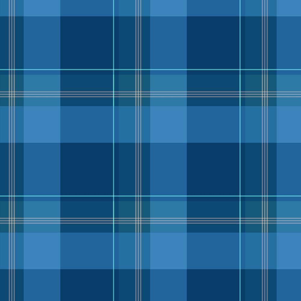 Seamless checkered background, blue tartan, traditional Scottish design psd