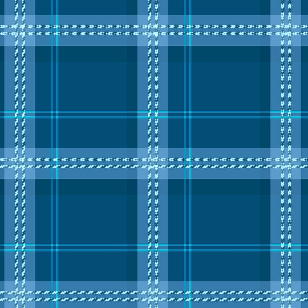 Plaid pattern background, blue tartan, traditional design psd