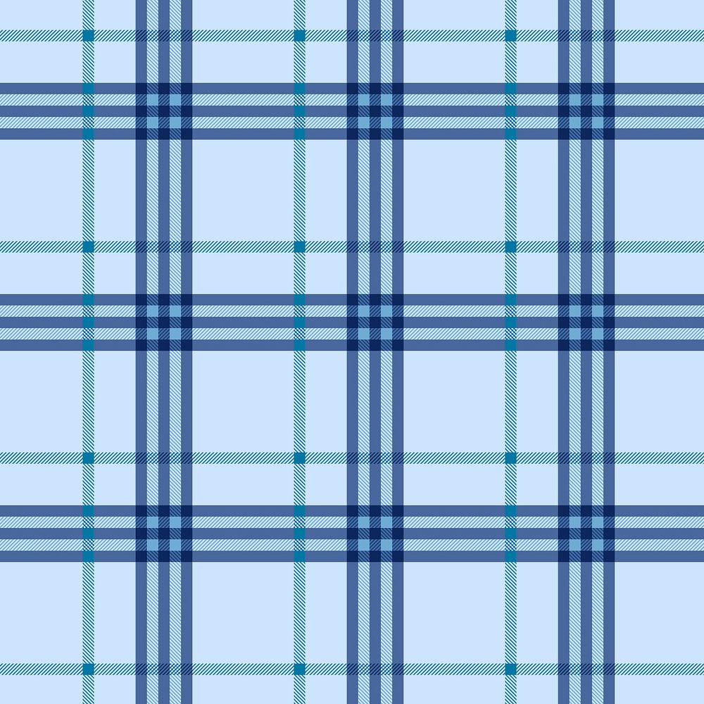 Blue tartan background, traditional Scottish design psd