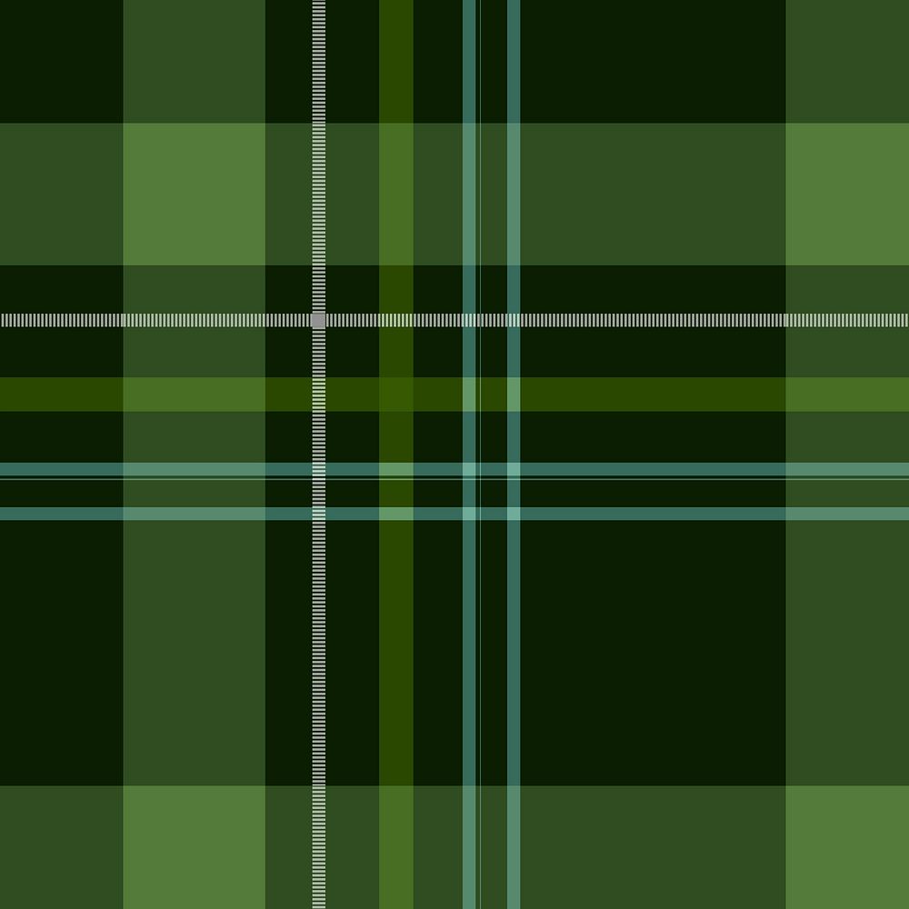 Green seamless pattern background, tartan plaid, traditional design psd