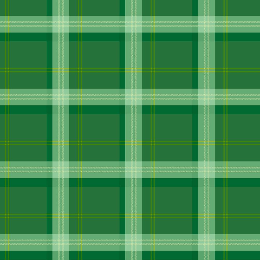 Green tartan background, traditional Scottish design psd