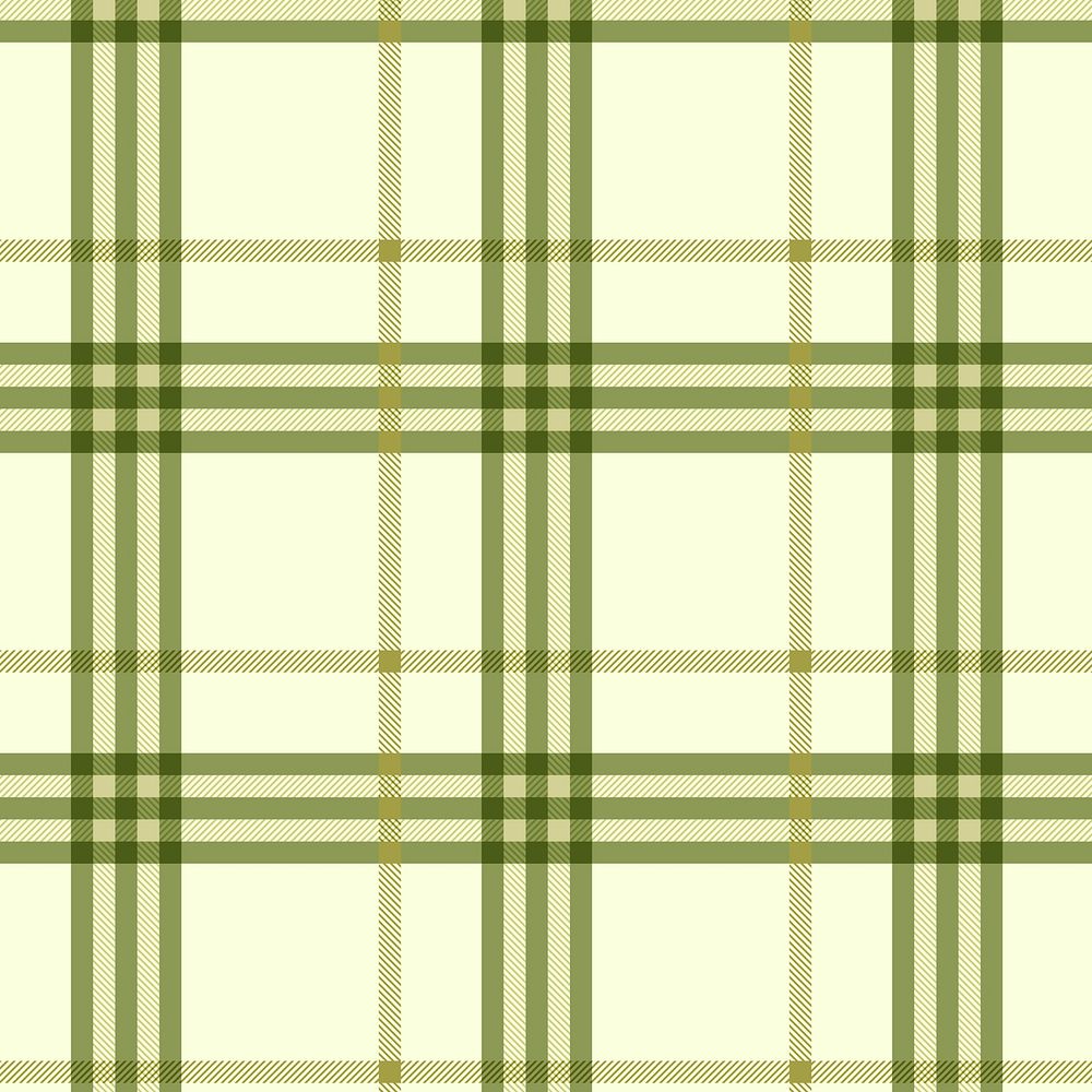 Seamless tartan background, green abstract pattern design psd