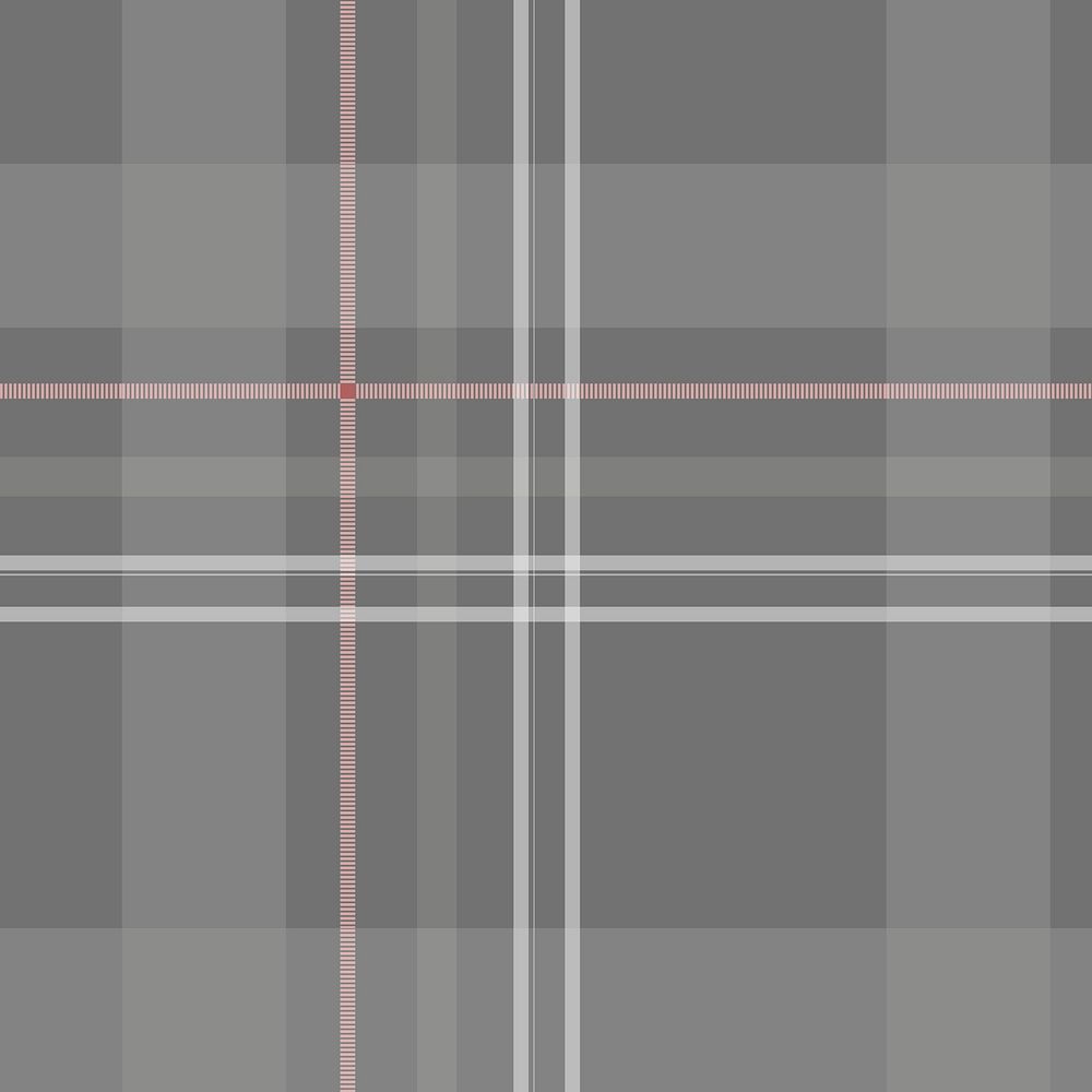 Tartan pattern background, gray traditional design psd