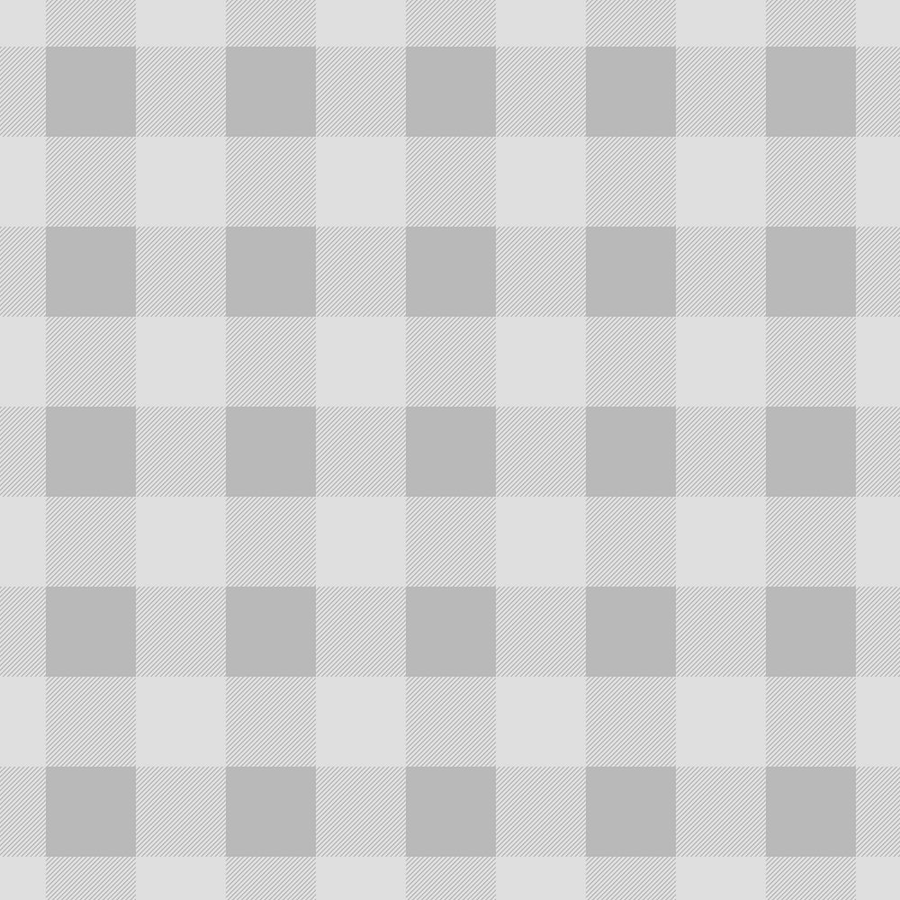 Seamless plaid background, gray pattern design vector