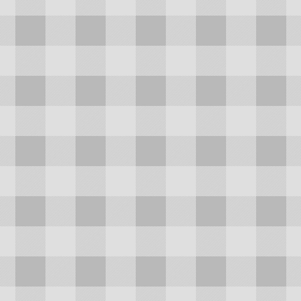 Seamless plaid background, gray pattern design psd