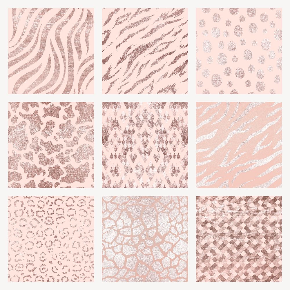 Pink Leopard Print Pattern Wallpaper - Preppy Aesthetic Art Print