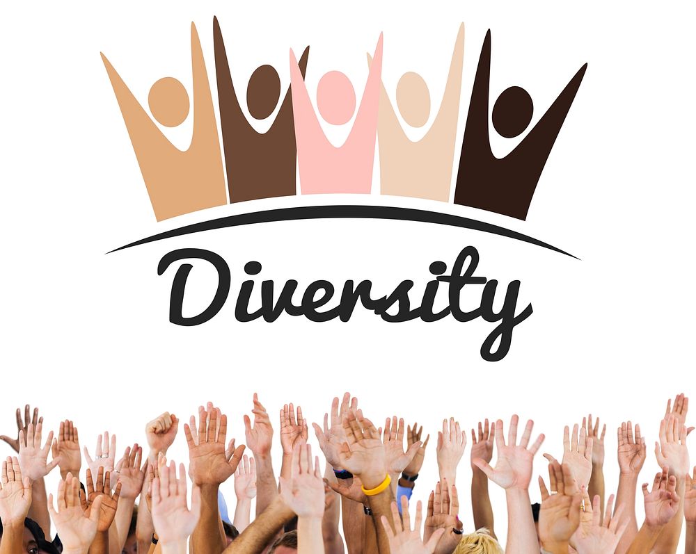 Diversity Nationalitise Unity Togetherness Graphic Concept