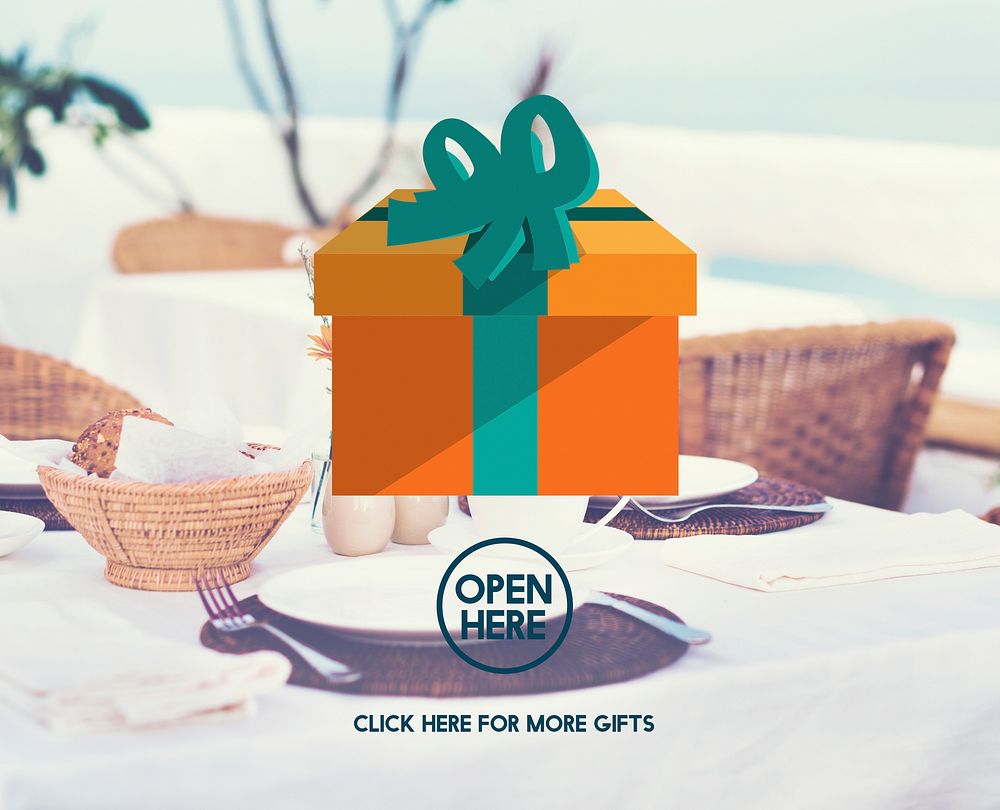 Present Gift Giftbox Holiday Icon Concept
