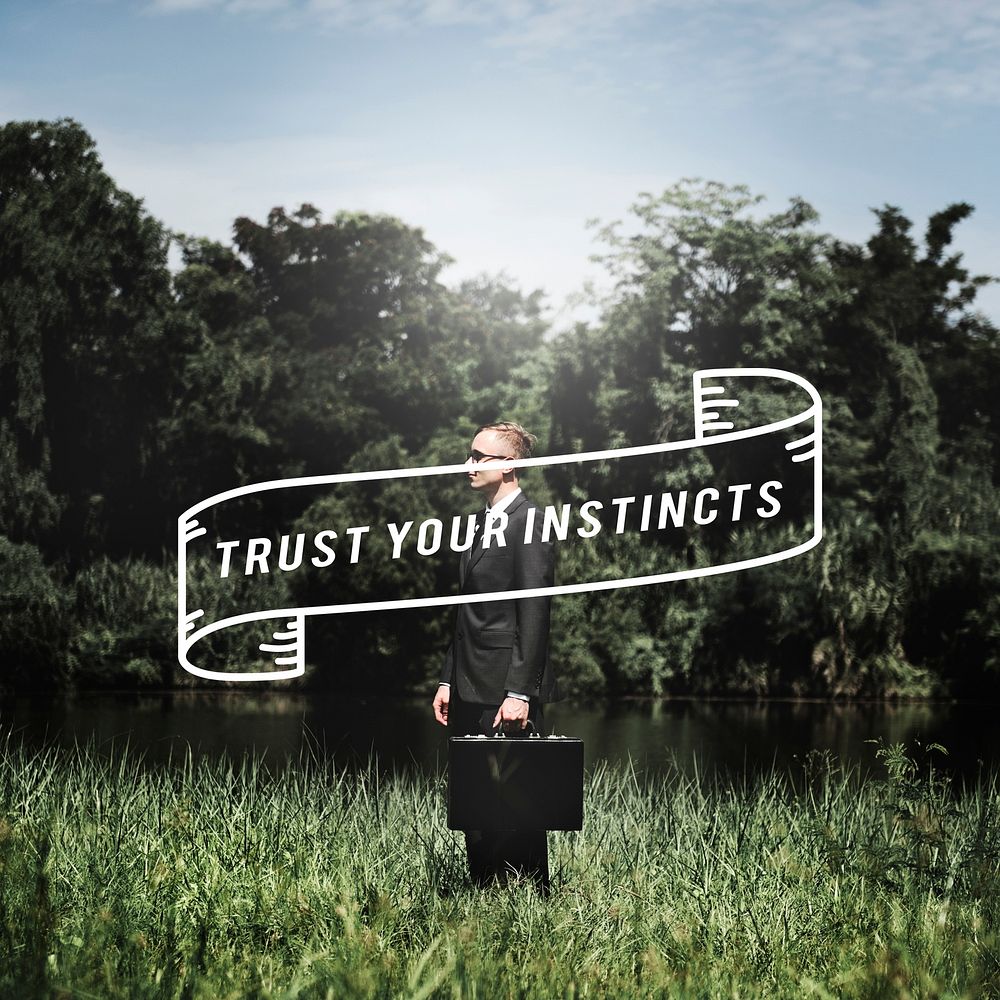 Trust Instinct Feeling Follow Wisdom Inspiration Concept
