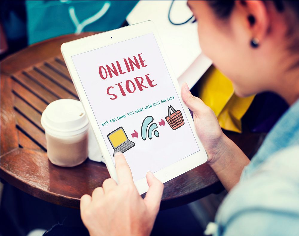 Online Shopping Web Shop E-shopping Concept