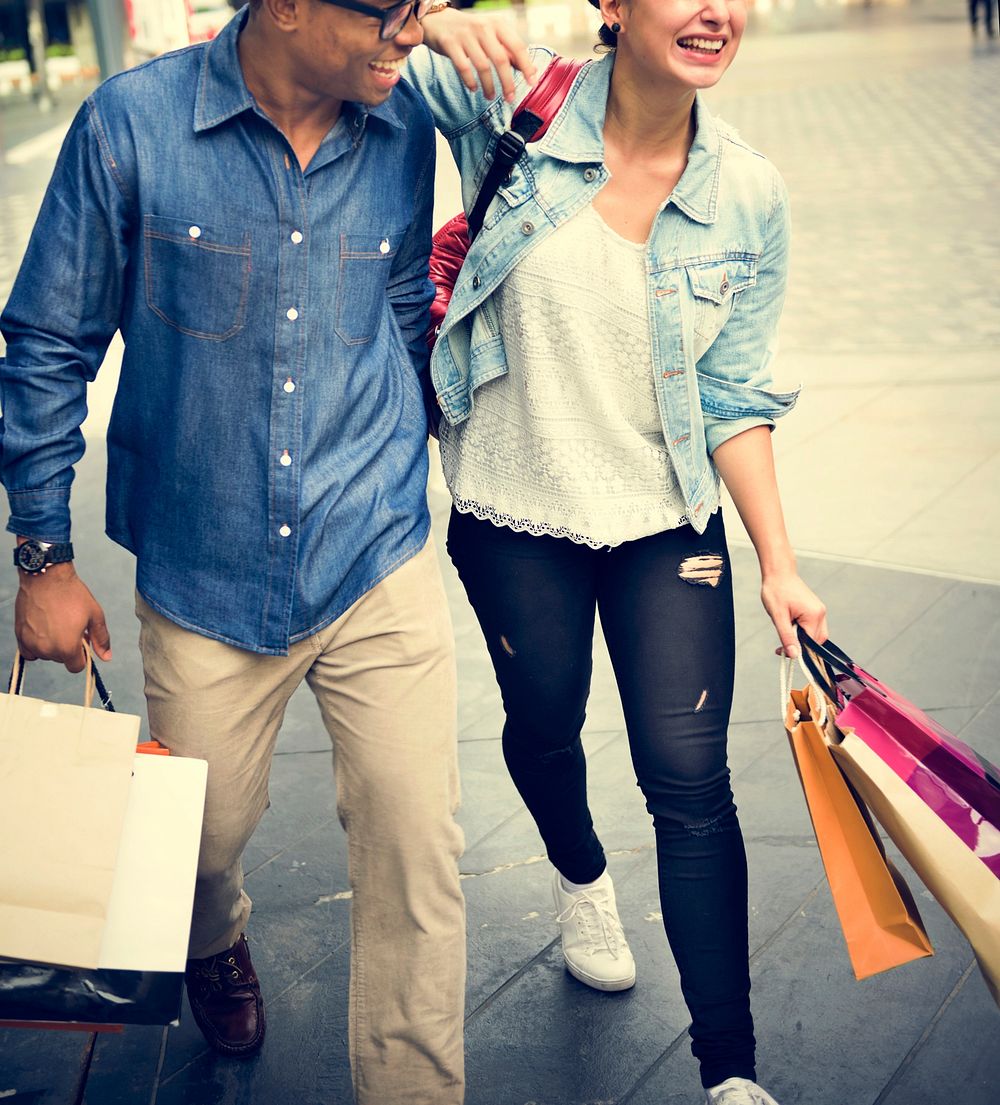 People Shopping Spending Customer Consumerism Concept