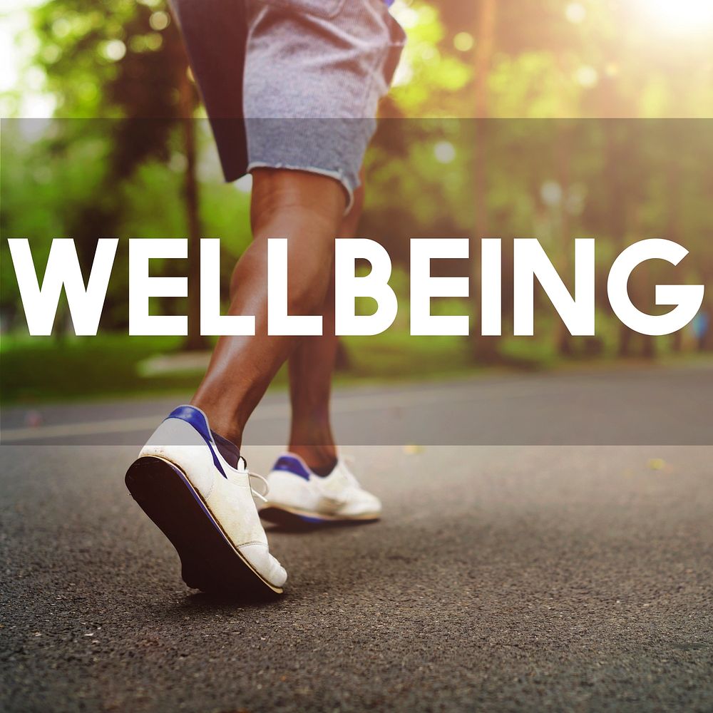 Wellbeing Running Relaxing Carefree Enjoyment Concept