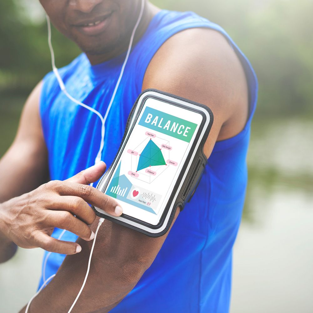 smartphone training, runner, active, activity