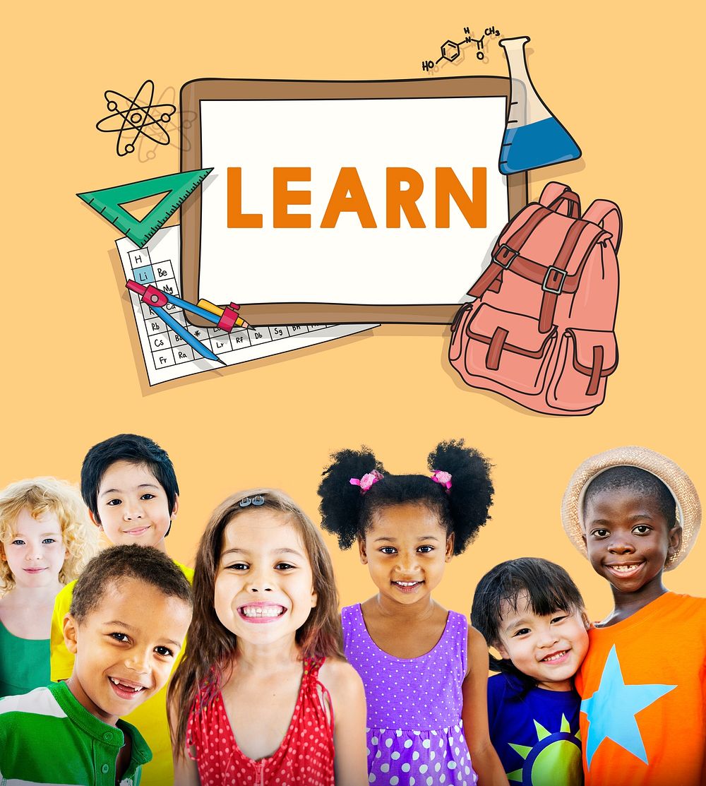 Learn Kids Camp Student Education Concept