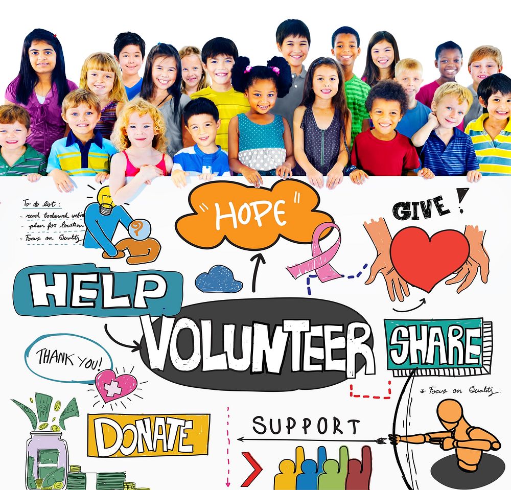 Volunteer Voluntary Volunteering Assist Charity Concept